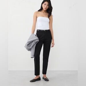 Banana Republic Sloan Black Straight Leg Pants